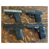 Group Photo of Handguns