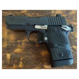 SIG Sauer Model P938 9 MM Para Micro Compact Pistol SIG Sauer Model P938 9 MM Para Micro Compact Pistol