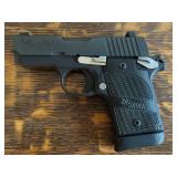 SIG Sauer Model P938 9 MM Para Micro Compact Pistol 