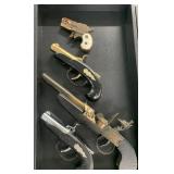 Lot of Small Antique Toy Guns Lot of Small Antique Toy Guns
