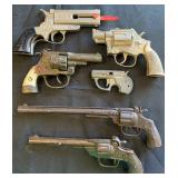 Lot of Small Antique Toy Guns Lot of Small Antique Toy Guns