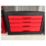 Craftsman Plastic Tool Box full of sockets, etc. Craftsman Plastic Tool Box full of sockets, etc.