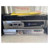 DVD Player and Crown Amplifier