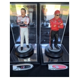 NASCAR Dale Sr. and Jr. Statues