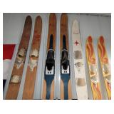 Vintage Wood Water Skiis