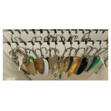 Fishing: Large Group of Muskie, Pike, Bass Lures Spoons Fishing: Large Group of Muskie, Pike, Bass Lures Spoons