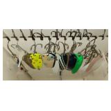 Fishing: Large Group of Muskie, Pike, Bass Lures Spoons