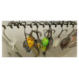 Fishing: Large Group of Muskie, Pike, Bass Lures Spoons