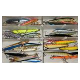 Various Fishing Tackle Boxes