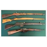 Nice selection of Military long guns