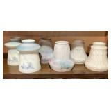 Lot #252 Antique Shade Group #2 Lot #252 Antique Shade Group #2
