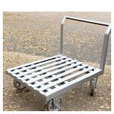 Lot #60 Vintage Industrial Steel Brick Cart Lot #60 Vintage Industrial Steel Brick Cart