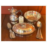 Lot #81 Silverplate Dinnerware Lot Lot #81 Silverplate Dinnerware Lot