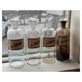 Lot #350 Antique Pharmacy Bottles, China, etc. Lot #350 Antique Pharmacy Bottles, China, etc.