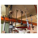 Lot #368 Group of Antique Lighting Fixtures #2 Lot #368 Group of Antique Lighting Fixtures #2