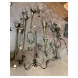 Lot #369 Group of Antique Lighting Fixtures #3