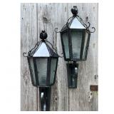 Lot #8 Pair of Antique Sconces Lot #8 Pair of Antique Sconces