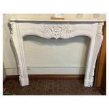 Lot #26 French Style Carved Half Mantle Lot #26 French Style Carved Half Mantle