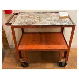 Lot #61 Vintage Industrial Cart