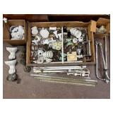 Lot #78 Great Antique Bathroom Hardware Group