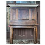 Lot #27 Antique Arts and Crafts Full Mantle Lot #27 Antique Arts and Crafts Full Mantle