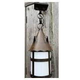 Lot #286 Antique Copper Lantern Fixture Lot #286 Antique Copper Lantern Fixture