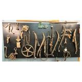 Lot #263 Large Misc. Antique Farm and Tool Related