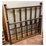 Lot #281 Rolled Iron Bed Frame (Head and Foot)