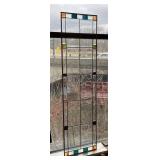 Lot #83 Vintage Beveled Glass Window Lot #83 Vintage Beveled Glass Window