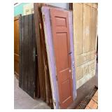 Lot #232 Antique Door Lot #2