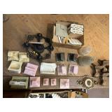 Lot #366 Antique Bathroom Hardware Lot