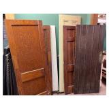 Lot #119 Group of Antique Oak Doors #3