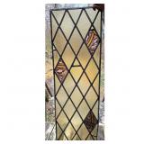 Lot #84 Antique Leaded Glass Window