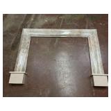 Lot #112 Marble Fireplace Surround Mantle Lot #112 Marble Fireplace Surround Mantle