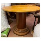 Lot #22 Joe Louis Arena Alumni Room Pedestal Table Lot #22 Joe Louis Arena Alumni Room Pedestal Table