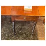 Lot #105 Antique Sheraton Style Mahogany Table