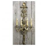 Lot #56 Antique Neoclassical Candle Wall Sconce