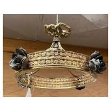 Lot #174 Rare Antique Brass Lighting Fixture Lot #174 Rare Antique Brass Lighting Fixture