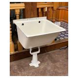 Lot #75 Large Porcelain Over Cast Iron Sink Basin