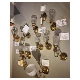 Lot #289 Misc. Antique Scone Light Lot #2