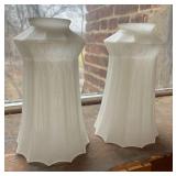 Lot #135 Pair- Arts & Crafts Etched American 1910 Lot #135 Pair- Arts & Crafts Etched American 1910