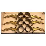 Lot #150 Brass Hand Railing Hardware Lot #150 Brass Hand Railing Hardware