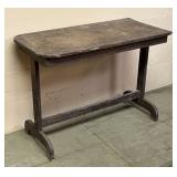 Lot #194 (2) Primitive Antique Work Tables