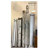 Lot #355 Antique Salvage Materials incl. Pillar