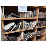 Lot #266 Several Shelves of Antique Grates Lot #266 Several Shelves of Antique Grates