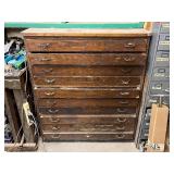 Lot #109 Great Antique Map Case Lot #109 Great Antique Map Case