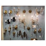 Lot #291 Misc. Antique Scone Light Lot #3 Lot #291 Misc. Antique Scone Light Lot #3