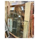 Lot #365 Approx. 13 Antique Beveled Glass