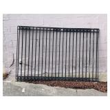 Lot #261 Antique Metal Fence Section Lot #261 Antique Metal Fence Section