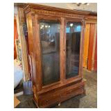 Lot #86 Fantastic Antique Walnut 1885 Bookcase